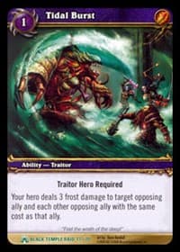 Tidal Burst - The Black Temple - WoW card