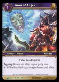 Aura of Anger - The Black Temple - WoW card