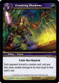 Crushing Shadows - The Black Temple - WoW card