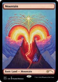 Mountain (387) - Secret Lair Drop Series - Magic: The Gathering card