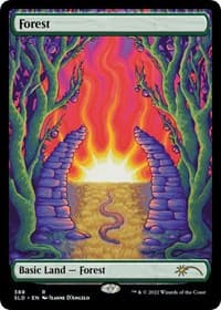 Forest (388) - Secret Lair Drop Series - Magic: The Gathering card