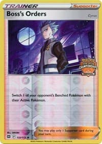 Boss's Orders [Cyrus] - 132/172 (Regional Championships) - League & Championship Cards - Pokemon card