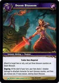 Doom Blossom - The Black Temple - WoW card