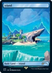 Island (449) - Secret Lair Drop Series - Magic: The Gathering card
