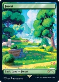 Forest (452) - Secret Lair Drop Series - Magic: The Gathering card