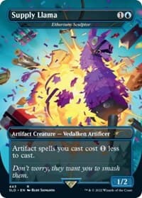 Supply Llama - Etherium Sculptor - Secret Lair Drop Series - Magic: The Gathering card