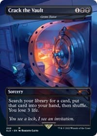 Crack the Vault - Grim Tutor - Secret Lair Drop Series - Magic: The Gathering card