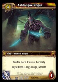 Ashtongue Rogue - The Black Temple - WoW card