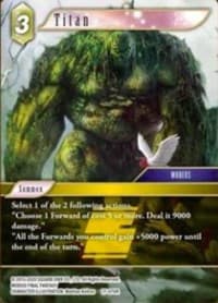 Titan - Rebellion's Call - Final Fantasy TCG card