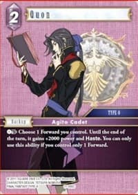 Quon - Rebellion's Call - Final Fantasy TCG card