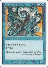 Wall of Air - Classic Sixth Edition - Magic: The Gathering card