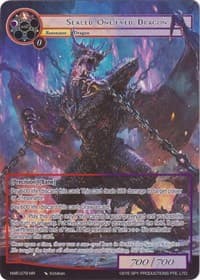 Sealed One-Eyed Dragon (Full Art) - A New World Emerges - Force of Will card