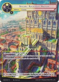 Solari, Religious Nation (Full Art) - A New World Emerges - Force of Will card