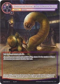 Underground Fighting Arena in Narrow Valley (Full Art) - A New World Emerges - Force of Will card
