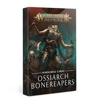 Warhammer: Age of Sigmar - Warscroll Cards: Ossiarch Bonereapers - Warhammer Game Accessories - Warhammer Game Accessories card