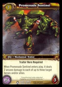 Promenade Sentinel - The Black Temple - WoW card