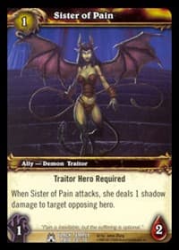 Sister of Pain - The Black Temple - WoW card