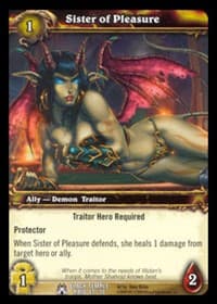 Sister of Pleasure - The Black Temple - WoW card
