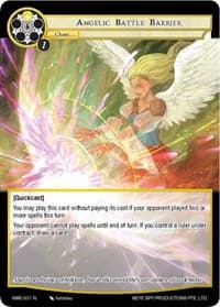 Angelic Battle Barrier - A New World Emerges - Force of Will card