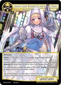 Jeanne, Light Punisher of the Solaris Order - A New World Emerges - Force of Will card