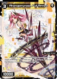 Rhongomyniad, Full Armed (Parallel Foil) - Vertex Diva - WIXOSS card