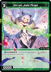 Zeruel, Jade Angel - Vertex Diva - WIXOSS card
