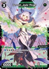 Zeruel, Jade Angel (Parallel Foil) - Vertex Diva - WIXOSS card