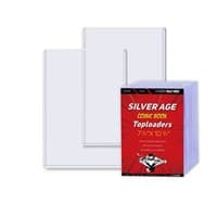 Hobby Guard Silver Age Comic Book Top Loaders (10-pack) - HobbyGuard Toploaders - Collectible Storage card