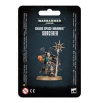 Warhammer 40K: Chaos Space Marines Sorcerer - Warhammer Plastic Box Sets - Warhammer Box Sets card