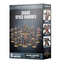 Warhammer: 40K - Start Collecting! Chaos Space Marines - Warhammer Plastic Box Sets - Warhammer Box Sets card