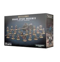 Warhammer: 40K - Battleforce: Chaos Space Marines Vengeance Warband - Warhammer Plastic Box Sets - Warhammer Box Sets card