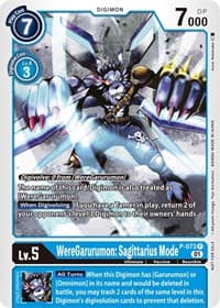 WereGarurumon: Sagittarius Mode - Digimon Promotion Cards - Digimon Card Game card