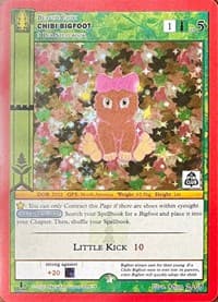 Chibi Bigfoot - 2A (Pin Club Wilderness Mystery Collection) - Miscellaneous Promos - MetaZoo card