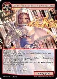 Cecilia, Fire Punisher of the Solaris Order - A New World Emerges - Force of Will card