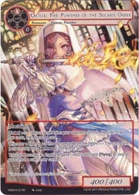 Cecilia, Fire Punisher of the Solaris Order (Full Art) - A New World Emerges - Force of Will card