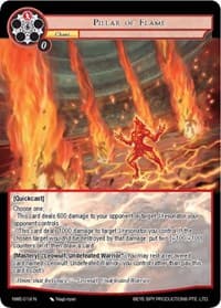 Pillar of Flame - A New World Emerges - Force of Will card