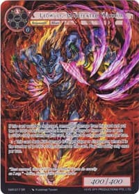 Leowulf, Undefeated Warrior (Full Art) - A New World Emerges - Force of Will card