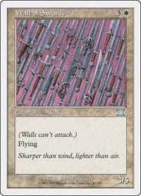 Wall of Swords - Classic Sixth Edition - Magic: The Gathering card