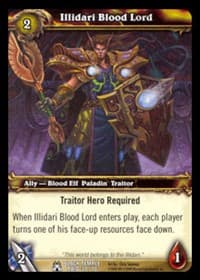 Illidari Blood Lord - The Black Temple - WoW card