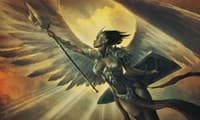 GamerMats Playmat - Golden Angel (Premium White Stitched) - GamerMats Playmats - Playmats card