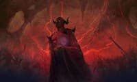 GamerMats Playmat - Demonic (Premium Black Stitched) - GamerMats Playmats - Playmats card