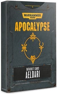 Warhammer 40K: Apocalypse Datasheet Cards - Aeldari - Warhammer Game Accessories - Warhammer Game Accessories card