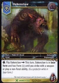 Oakenclaw - Drums of War - WoW card