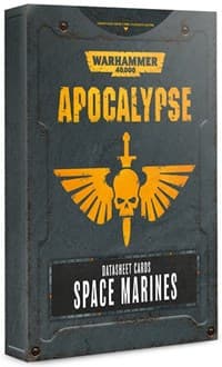 Warhammer 40K: Apocalypse Datasheet Cards - Space Marines - Warhammer Game Accessories - Warhammer Game Accessories card