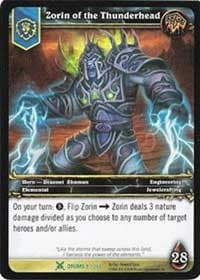 Zorin of the Thunderhead - Drums of War - WoW card