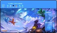 GamerMats Playmat - Circle of Life with Magic Compatible Zones - GamerMats Playmats - Playmats card