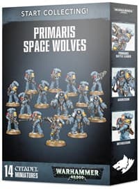Warhammer: 40K - Start Collecting! Primaris Space Wolves - Warhammer Plastic Box Sets - Warhammer Box Sets card