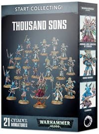 Warhammer: 40K - Start Collecting! Thousand Sons - Warhammer Plastic Box Sets - Warhammer Box Sets card