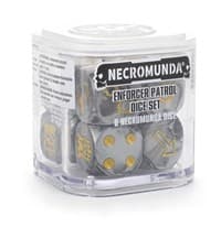Necromunda: Enforcer Patrol Dice Set (8-Pack) - Warhammer Game Accessories - Warhammer Game Accessories card
