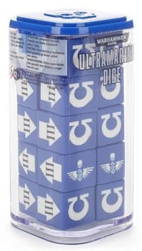 Warhammer: 40K - Ultramarines Dice Set (20-pack) - Warhammer Game Accessories - Warhammer Game Accessories card